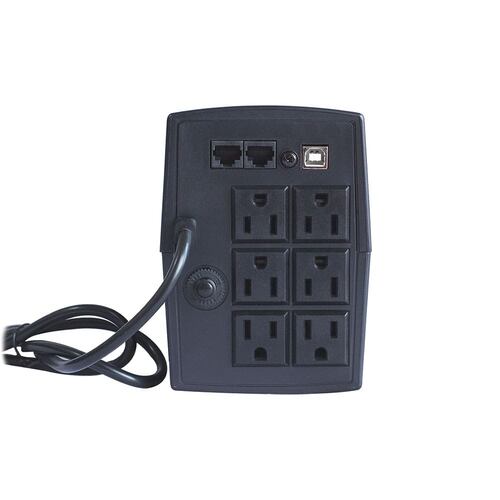 No Break Interactivo Smartbitt SBNB1000 de 1000VA/500W con 6 contactos.