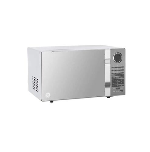 Horno de Microondas General Electric 0.9 Pies Cúbicos puerta Efecto Espejo MGE09SEJ color silver