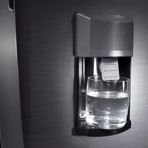Refrigerador 176cm Gris Despachador Agua RMA300FJMRE0 Mabe