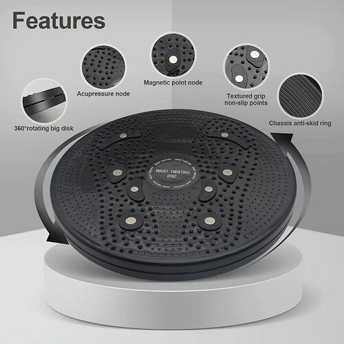 Disco Giratorio Reduce Cintura Abdomen Ejercicio Cardio