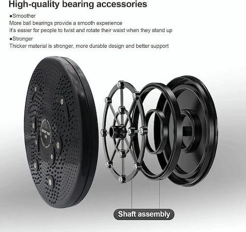 Disco Giratorio Reduce Cintura Abdomen Ejercicio Cardio