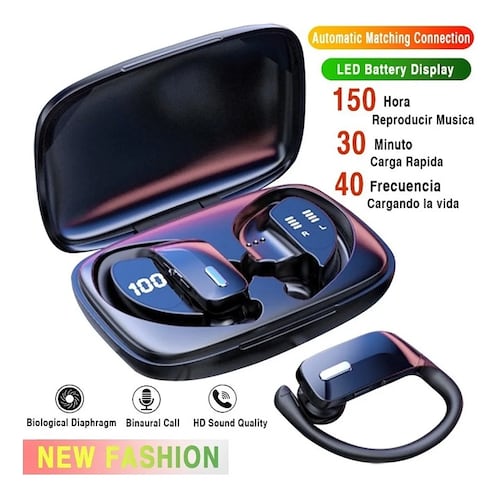 Audifonos Inalambricos Bluetooth Deportivos