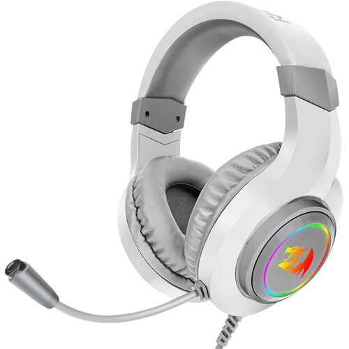 Diadema Redragon Hylas White H260W-RGB Microfono Gaming Headset 3.5mm
