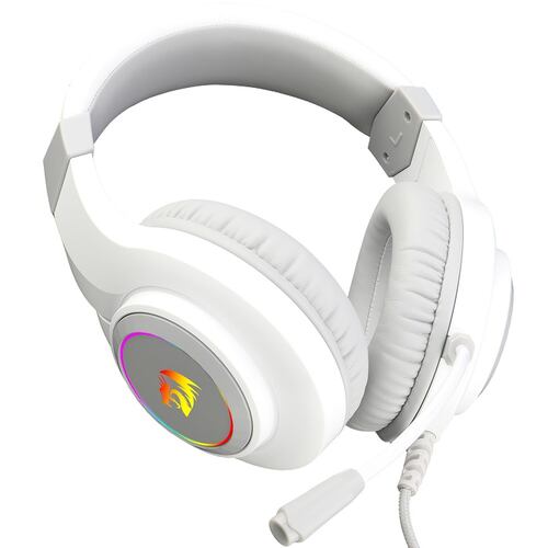 Diadema Redragon Hylas White H260W-RGB Microfono Gaming Headset 3.5mm