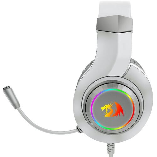 Diadema Redragon Hylas White H260W-RGB Microfono Gaming Headset 3.5mm