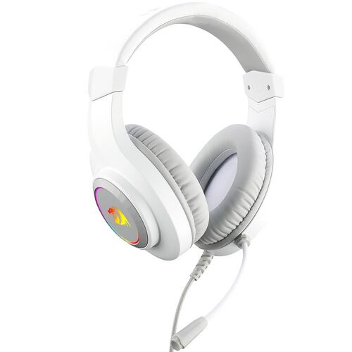 Diadema Redragon Hylas White H260W-RGB Microfono Gaming Headset 3.5mm