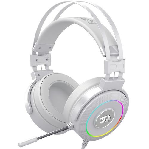 Diadema Redragon Lamia White H320W-RGB Microfono Gaming Headset USB 7.1