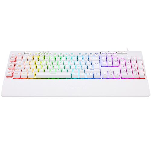 Teclado Redragon Shiva White K512W-RGB Gaming Español