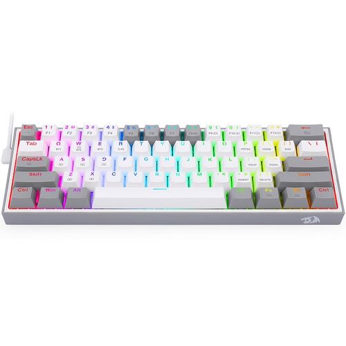 Teclado Redragon Fizz Pro K616-RGB Mecanico Switch Red Alambrico Inalambrico Y Bluetooth Ingles