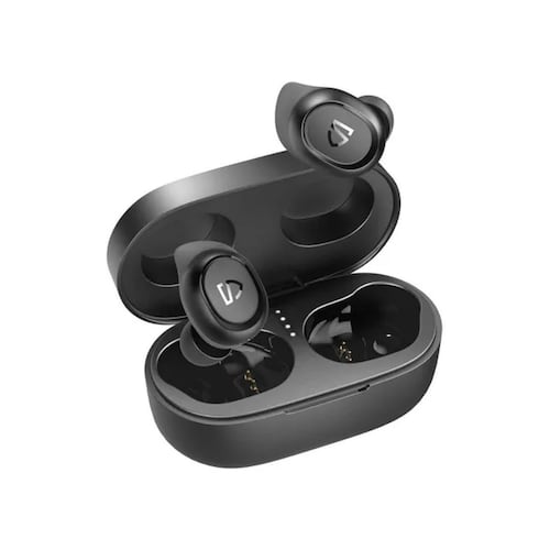 Audífonos in-ear inalámbricos Soundpeats TrueFree 2 negro.