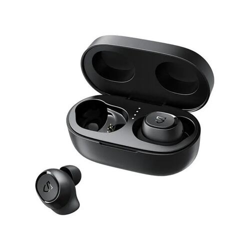 Audífonos in-ear inalámbricos Soundpeats TrueFree 2 negro.