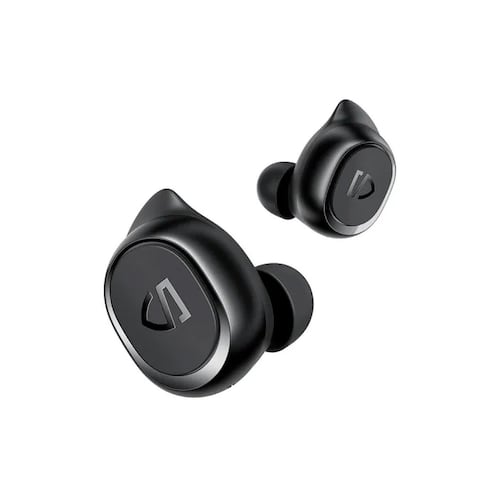 Audífonos in-ear inalámbricos Soundpeats TrueFree 2 negro.