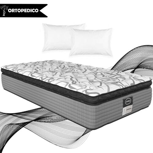 Colchón Individual América Bloom Ortopédico Súper Confort +2 ALMOHADAS GRATIS.