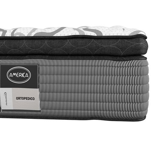 Colchón Individual América Bloom Ortopédico Súper Confort +2 ALMOHADAS GRATIS.
