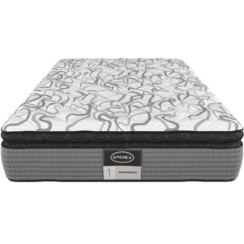 Colchón Matrimonial América Bloom Ortopédico Súper Confort +2 ALMOHADAS GRATIS.