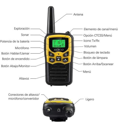 "Walkie Talkie 22 Canales "