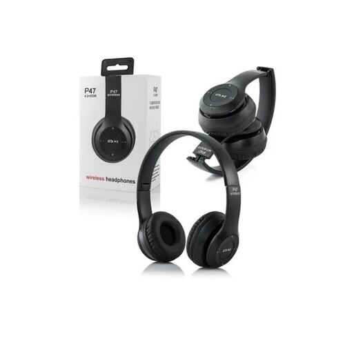 Audífonos Inalámbricos Con Conexión Bluetooth P47.