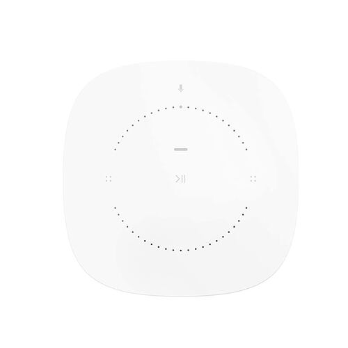 Poderosa bocina inalámbrica e inteligente Sonos One Generación 2 ONE-GEN2-BLAN controlada por voz con Amazon Alexa y Asistente de Google Blanco de alta potencia