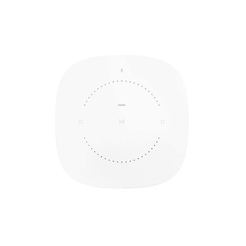Poderosa bocina inalámbrica e inteligente Sonos One Generación 2 ONE-GEN2-BLAN controlada por voz con Amazon Alexa y Asistente de Google Blanco de alta potencia