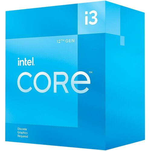 Procesador Intel Core i3 12100F 3.3GHz Quad Core 12MB Socket 1700 BX8071512100F