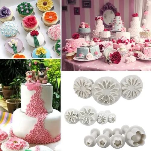 74 Piezas De Moldes De Fondant Para Repostreria