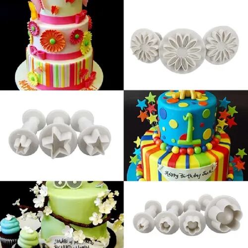 74 Piezas De Moldes De Fondant Para Repostreria