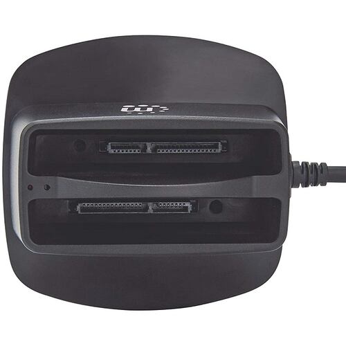 Docking Station Manhattan Base Dual Para Discos Duros Y SSD 2.5 SATA a USB 3.0 151955.