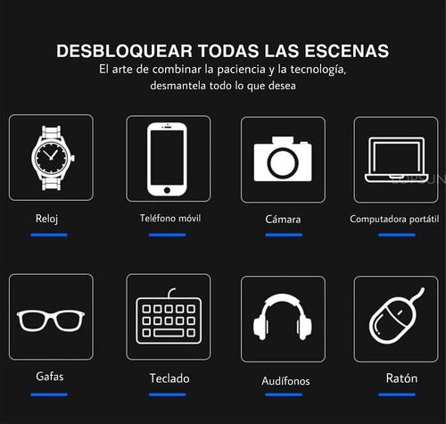 Set 135 Destornilladores Magnéticos De Precisión Pc Celular