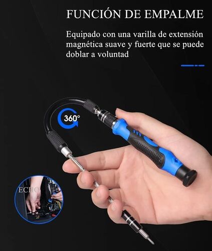 Set 135 Destornilladores Magnéticos De Precisión Pc Celular