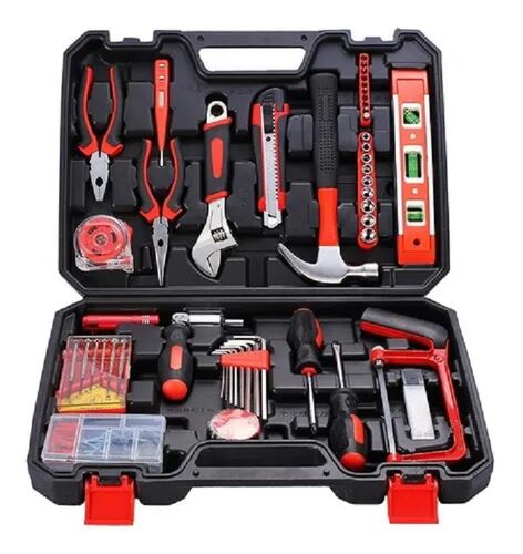 Juego Herramientas  Manuales 110 Pz Portafolio De Reparación