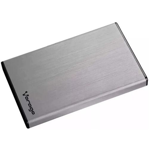 Enclosure Para Disco Duro 2.5 Vorago HDD-201-PL SATA a USB 3.0 Plata.