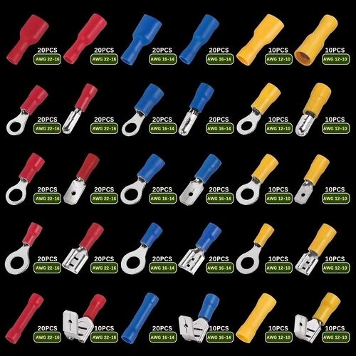 480 Terminales Aisladas Conductores Conector Cable Electrico