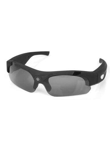 Lentes Deportivos Cámara Espia 1080p Para Video Y Fotos Negro FRALUGIO.