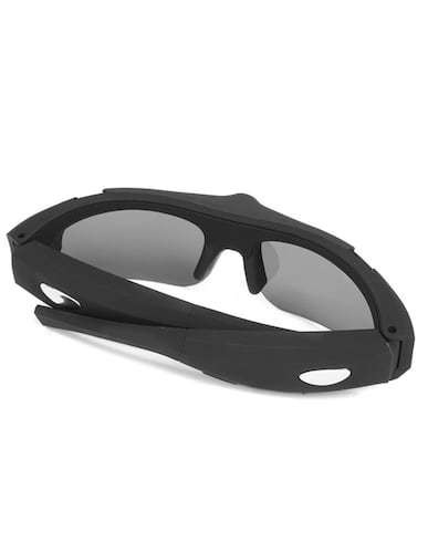 Lentes Deportivos Cámara Espia 1080p Para Video Y Fotos Negro FRALUGIO.