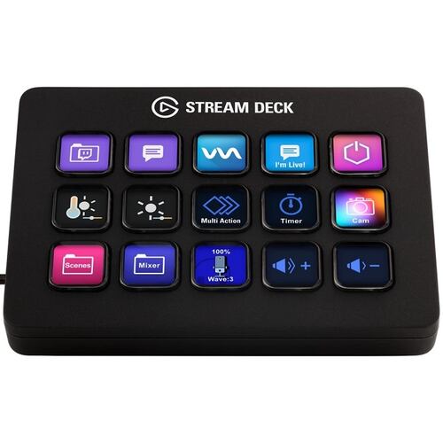 Stream Deck MK.2 elgato 15 Teclas LCD Personalizable 10GBA9901