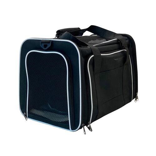 AGBOX Maleta Transportadora Expandible Para Mascota I Pet AG-1022.