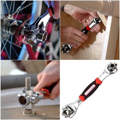 Llave 48 En 1 Con Cabezal Giratorio 360 Grados De Reparación