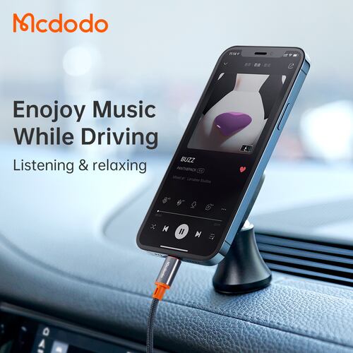 Cable de Audio Digital Retractil Lightning 1.8m.