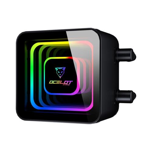Enfriamiento Líquido Ocelot Gaming OEL240, ARGB, 240 mm, para Intel y AMD.