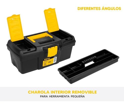 Kit 3 Cajas Para Herramientas Con Compartimentos (13' Y 16')