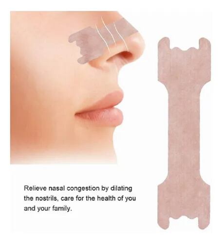 100 Tiras Anti Ronquidos Nasal