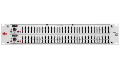 Ecualizador Gráfico Dbx 231s De 31 Bandas Doble Canal.