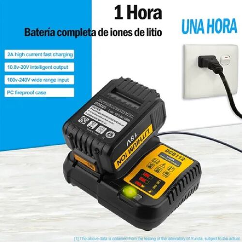 Cargador De Batería 10.8v/14.4v/20v