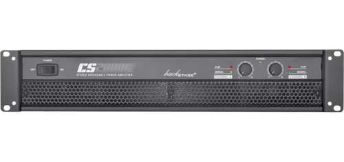 Amplificador 2 Canales 1050W RMS C/U Backstage CS20000.