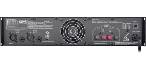 Amplificador 2 Canales 1050W RMS C/U Backstage CS20000.