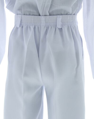 Traje de Niño Tres Piezas Color Blanco 2 a 18 Años.