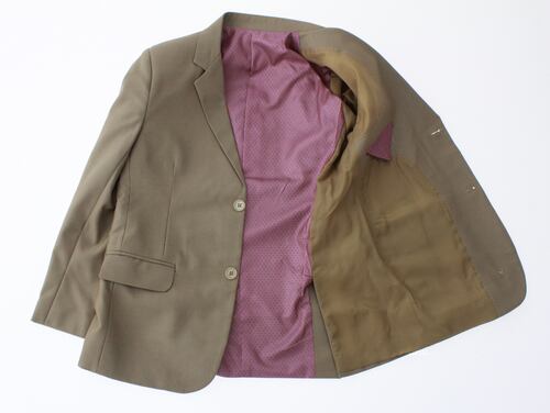 Traje de Niño Tres Piezas Color Kaki 2385 2 a 18 Años