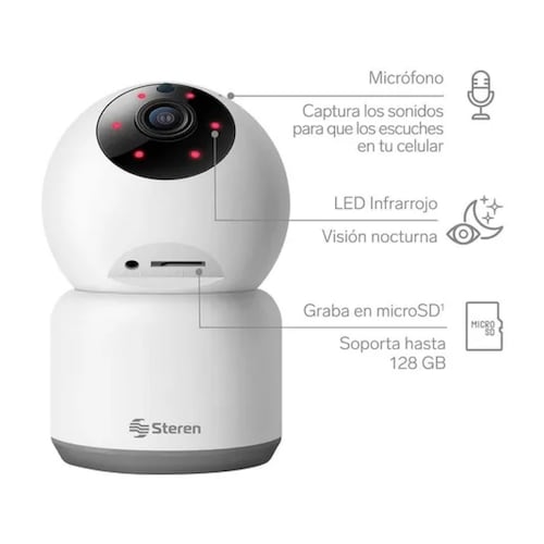 Cámara Wi-fi Robotizada Para Monitoreo En Internet| Cctv-218
