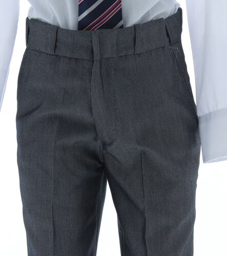 Traje de Vestir Niño Tres Piezas Color Gris 2915 4 a 18 Años.