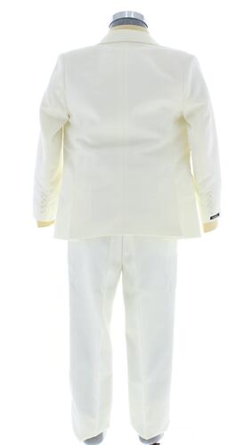 Traje de Vestir Niño Tres Piezas Color Marfil 2924 4 a 14 Años.